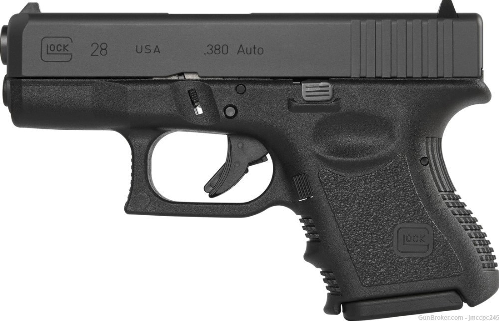 Factory New Talo Exclusive Glock 28 .380 ACP Pistol UI2850201 3.46" 10+1-img-0