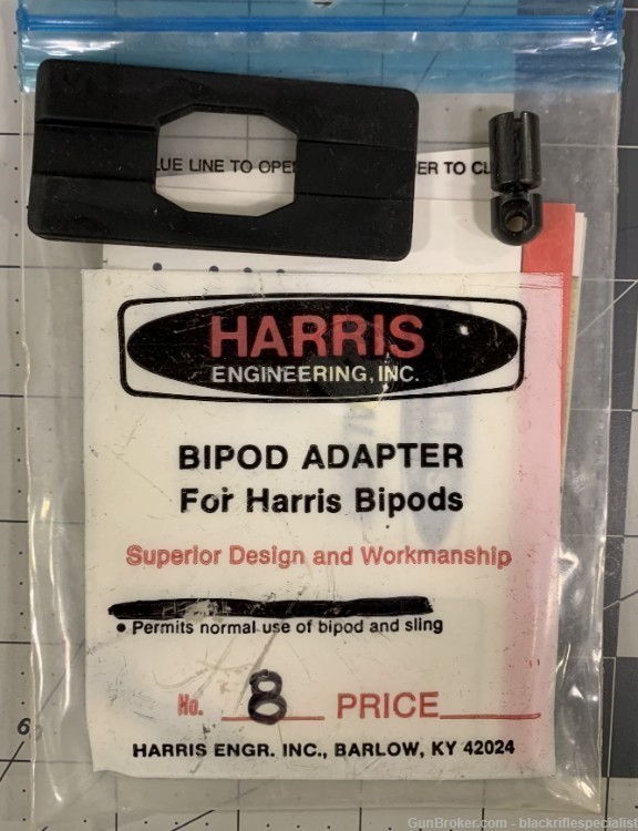 Harris Bipods #8 Adapter for Remington XP100-img-0