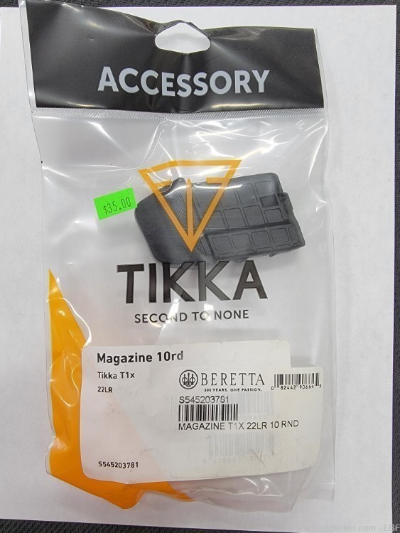 Tikka T1x .22LR Magazine. 10-round Capacity-img-0