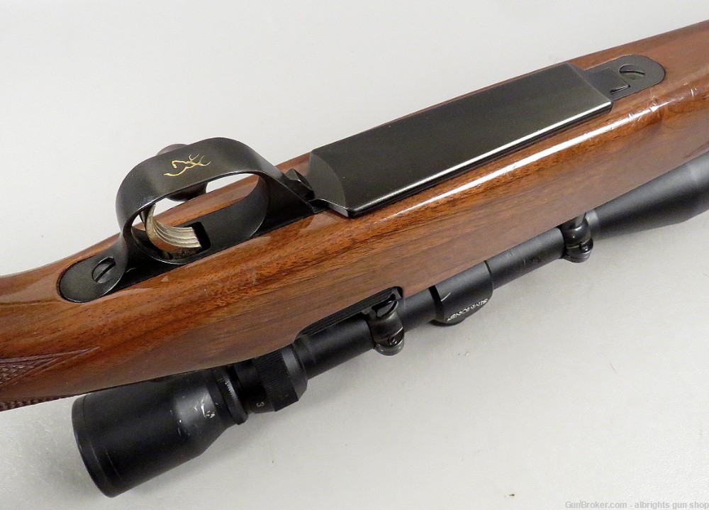 BROWNING A-BOLT 7MM REM MAG Bolt Action Rifle & Simmons 3 X 9 Scope -img-67