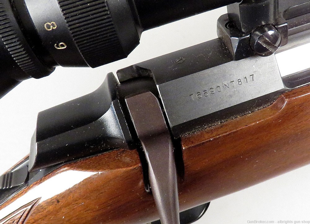 BROWNING A-BOLT 7MM REM MAG Bolt Action Rifle & Simmons 3 X 9 Scope -img-20