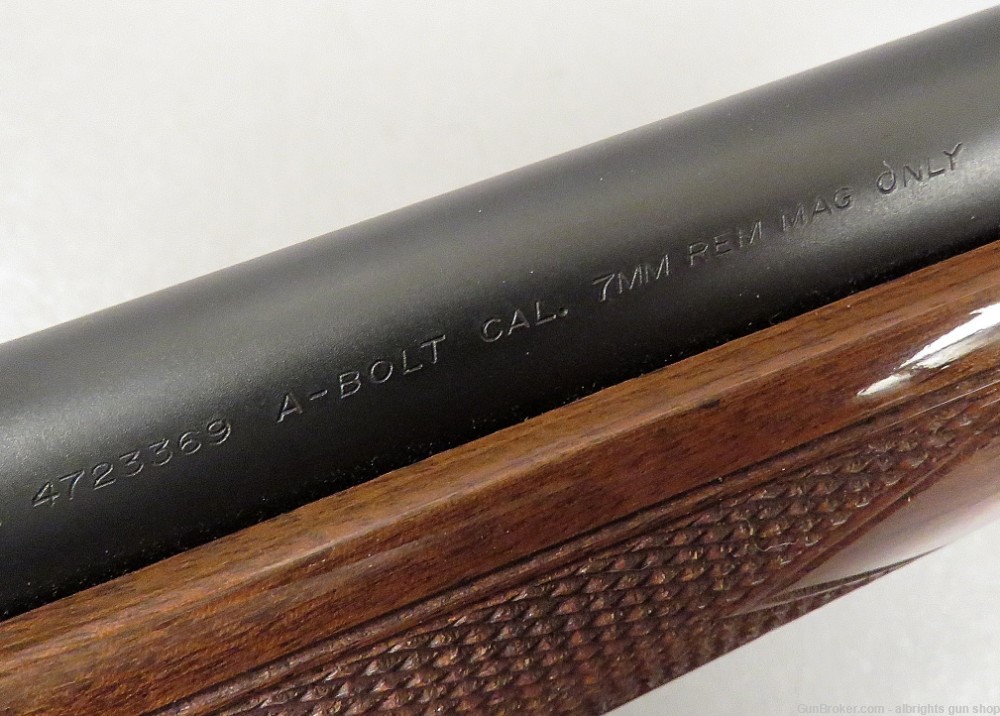 BROWNING A-BOLT 7MM REM MAG Bolt Action Rifle & Simmons 3 X 9 Scope -img-58