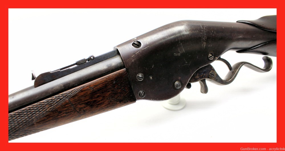 RARE Evans Sporting Rifle .44 Evans 28 Rds 1877 Antique No FFL Required!!-img-0
