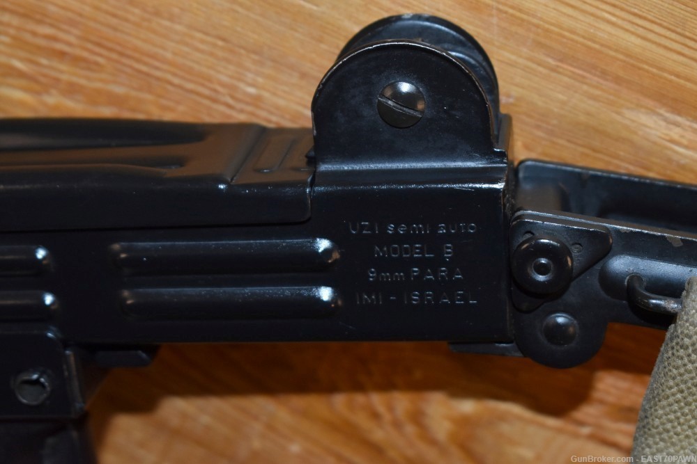 Action Arms / IMI UZI MODEL B 9MM 16" Semi-Auto Rifle 32RD & Manual PREBAN-img-9