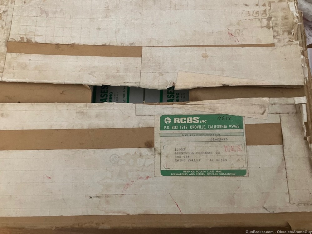 45 Basic Brass NEW 20 cases 3.165 Long MINT Sealed boxes RCBS Sharps -img-2