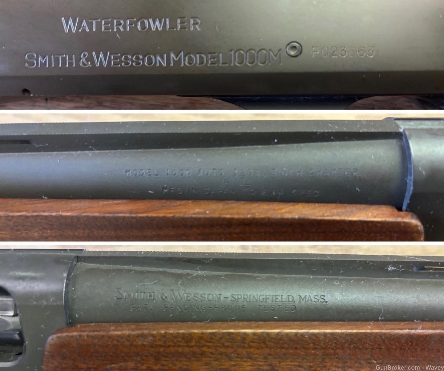 Smith & Wesson model 1000M Waterfowler - 12 gauge-img-5