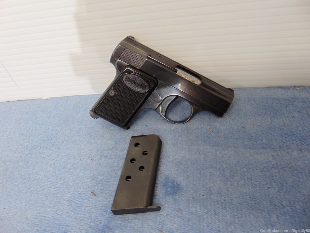 FN BROWNING/ BABY BROWNING .25 ACP 1968 *NICE CONDITION*-img-0