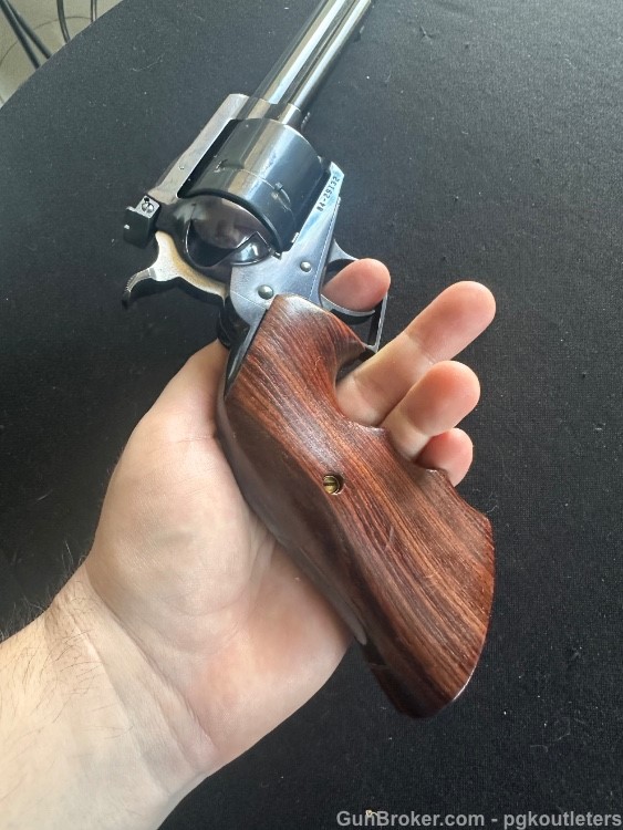 1981- Ruger New Model Super Blackhawk Single Action Revolver .44 mag 10.5"-img-28