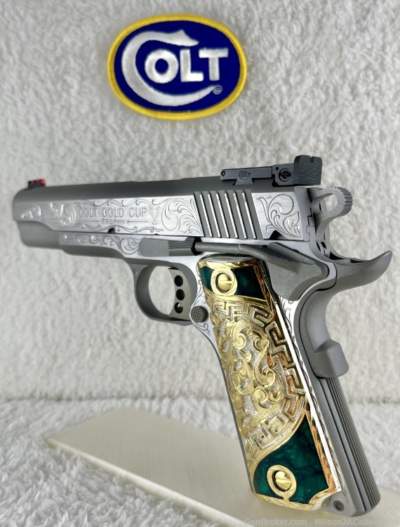 GORGEOUS Custom Colt 38 SUPER, GOLD CUP!-img-5