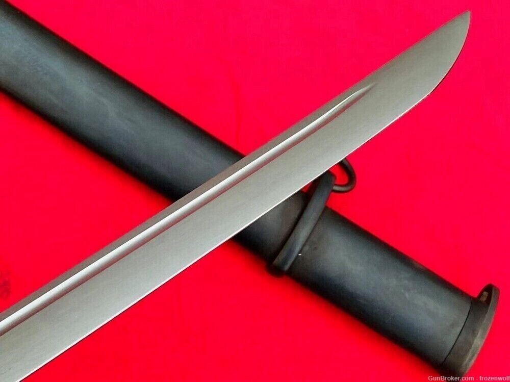 Military 95 Type Japanese Army. Sword Saber Samurai Katana Brass Handle-img-6