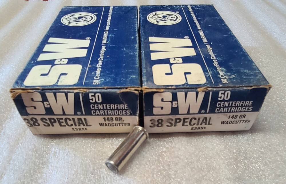 S&W Smith and Wesson 38 Special 148 GR. Wadcutter-img-0