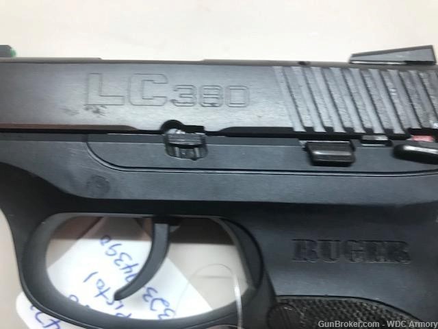 Ruger LC380 Pistol with 9mm Conv Kit + Truglo Tritium + Fiber Optic Sights-img-2