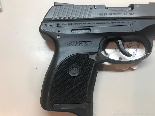 Ruger LC380 Pistol with 9mm Conv Kit + Truglo Tritium + Fiber Optic Sights-img-5