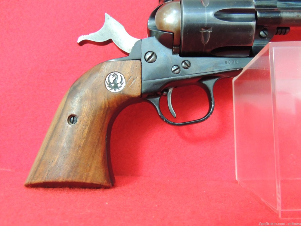 Early Ruger Blackhawk Flattop 3 Screw .44 Magnum 4 digit Serial # 1957 C&R-img-1