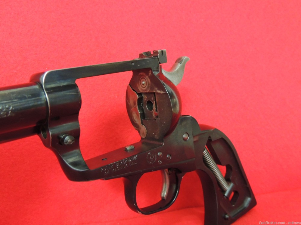 Early Ruger Blackhawk Flattop 3 Screw .44 Magnum 4 digit Serial # 1957 C&R-img-25