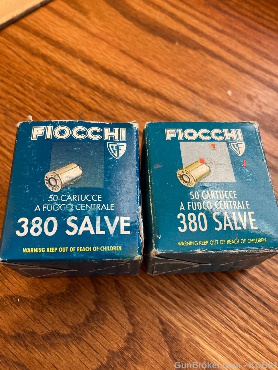 Fiocchu 380ACP SalveBlanks-img-0