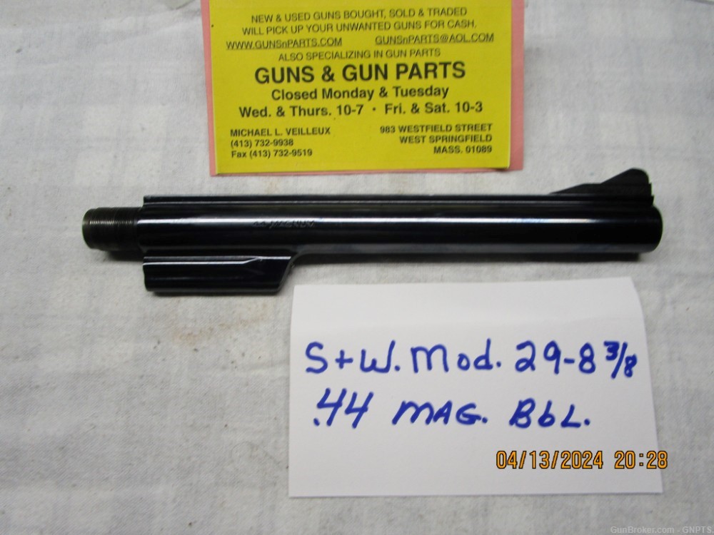 Smith & Wesson model 29-8 3/8'' .44 mag pin barrel.-img-3