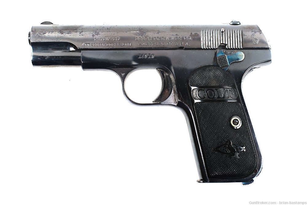 Colt Model 1908 .38 Caliber Semi-Automatic Pistol – SN: 14916 (C&R)-img-2