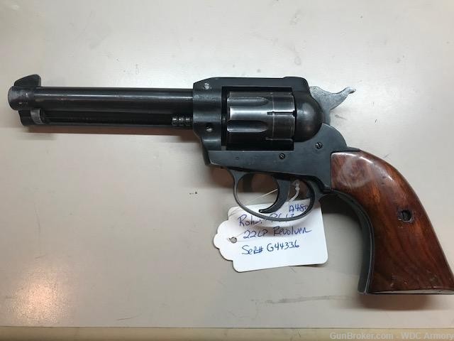 Rohm RG63 22 LR 8 Shot Single and Double Action-img-1