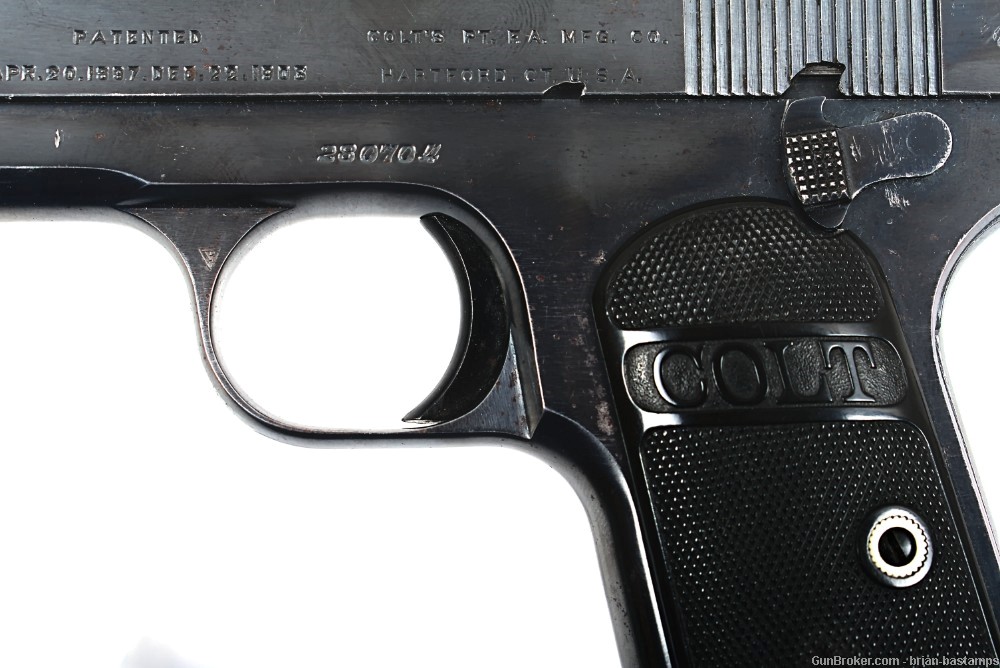 Colt Model 1903 Pocket Hammerless Pistol with Letter – SN: 280704 (C&R)-img-15