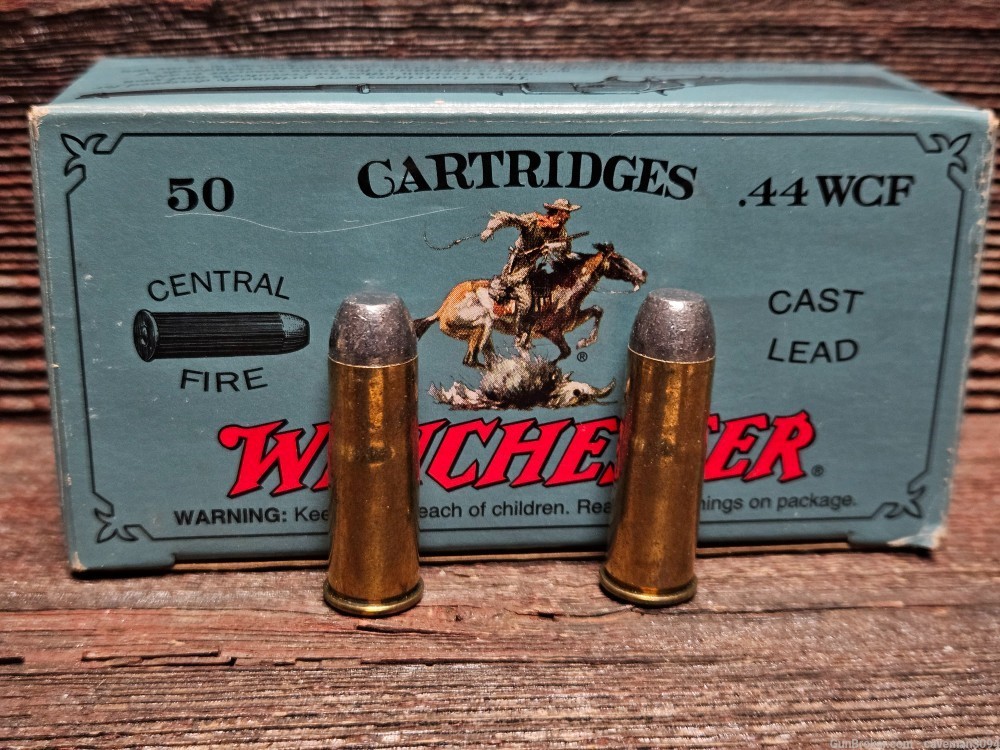 Winchester 44-40 225gr Lead Ammo 50 Rounds -img-0
