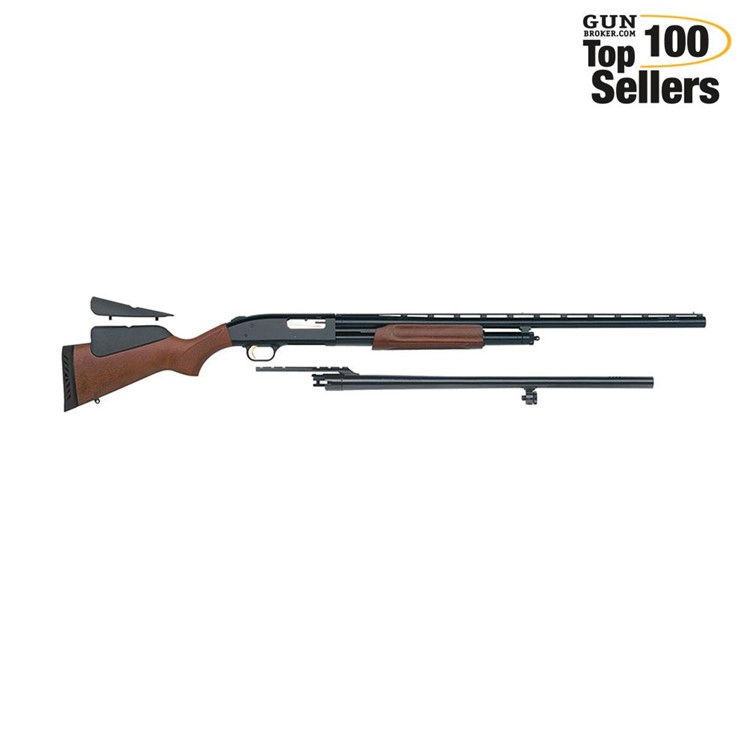 Mossberg 500 28in/24in 12Ga Wood Pump Action-img-0