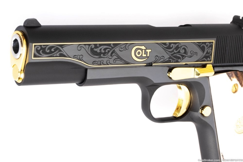 RARE Colt 1911 Government 38 Super EL COMPADRE 70 Series 1of 500-img-3