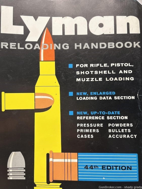 lyman reloading handbook 44th edition-img-0