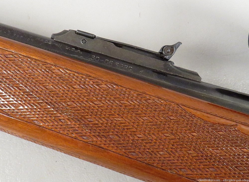 REMINGTON 742 WOODSMASTER Semi Auto 30-06 Caliber Rifle & Redfield Scope-img-31