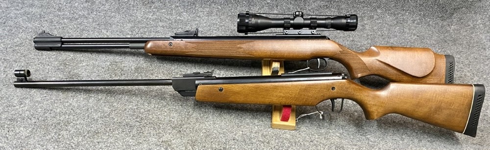 RWS Diana Pellet Rifles pair .177 and .22 Beautiful German NR! Penny!-img-12