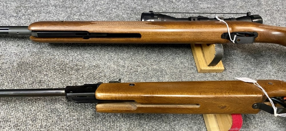 RWS Diana Pellet Rifles pair .177 and .22 Beautiful German NR! Penny!-img-21