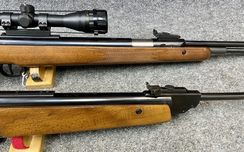 RWS Diana Pellet Rifles pair .177 and .22 Beautiful German NR! Penny!-img-3