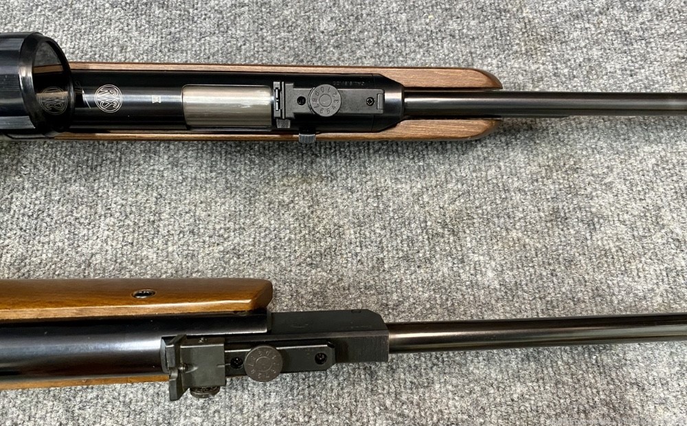 RWS Diana Pellet Rifles pair .177 and .22 Beautiful German NR! Penny!-img-14