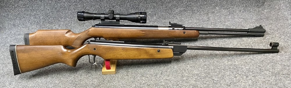 RWS Diana Pellet Rifles pair .177 and .22 Beautiful German NR! Penny!-img-0