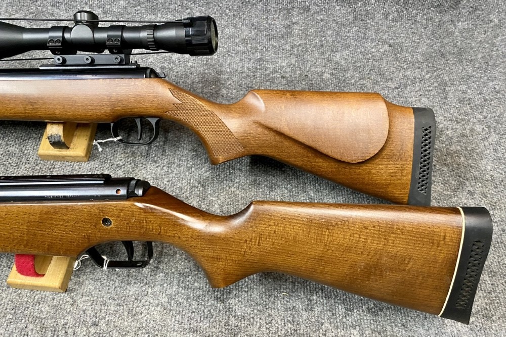 RWS Diana Pellet Rifles pair .177 and .22 Beautiful German NR! Penny!-img-20