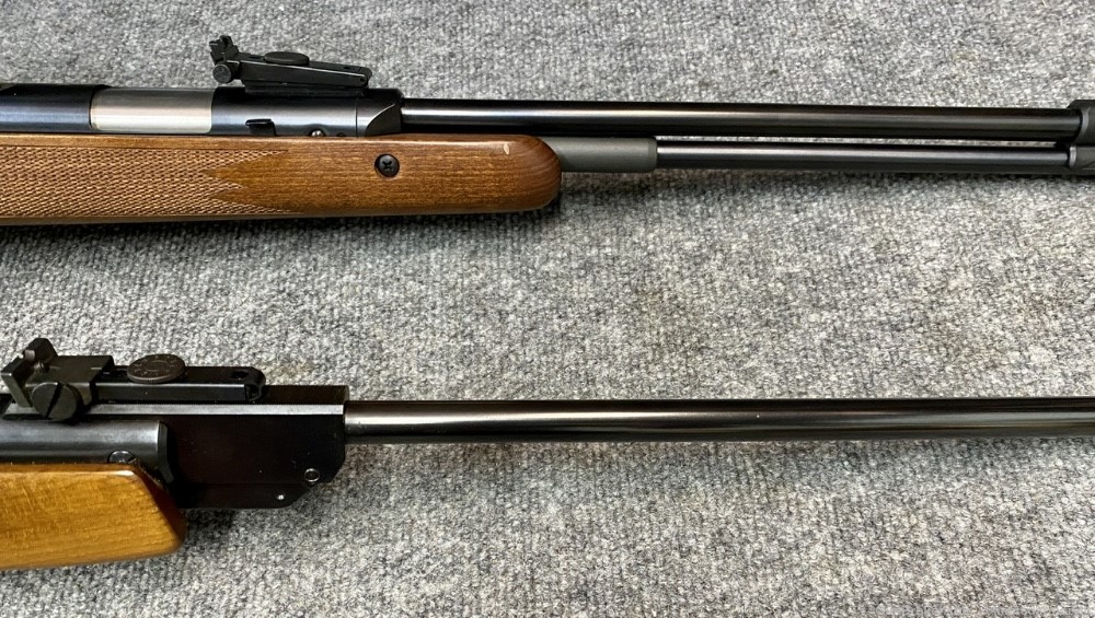 RWS Diana Pellet Rifles pair .177 and .22 Beautiful German NR! Penny!-img-4