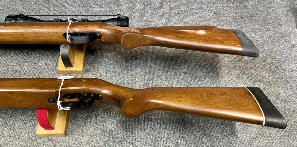RWS Diana Pellet Rifles pair .177 and .22 Beautiful German NR! Penny!-img-24