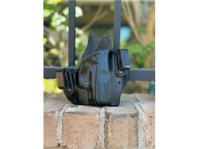 Leather Holster for Springfield 911 Pure Kustom Black ops Pro
