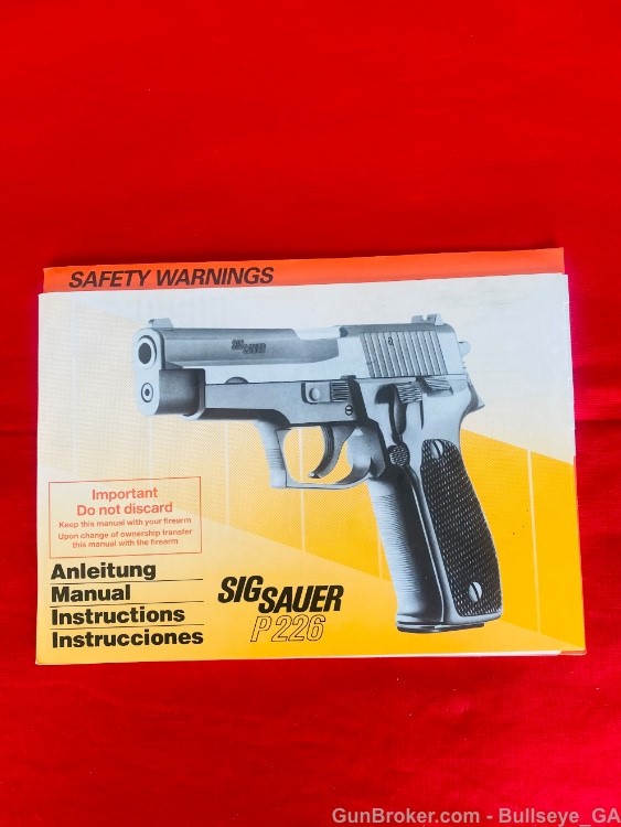 Sig Sauer P226 West German Collector Set -RARE Nickel, 2-Tone, Nitron Black-img-50