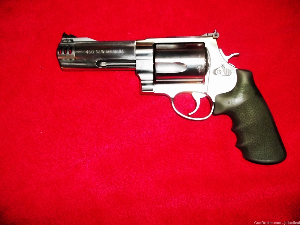 Smith & Wesson Stainless 5" .460 XVR Magnum S&W Pistol -img-1