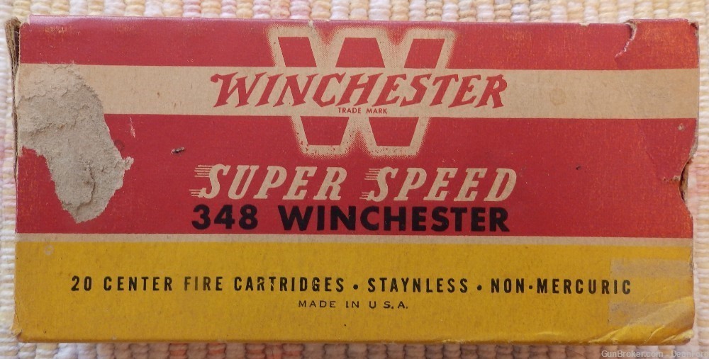 Winchester Super Speed 348 Winchester (348 WCF) 200 gr. Soft Point full box-img-0