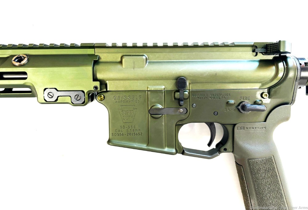 Flat River Arms with Geissele Super Duty componets 5.56 Green. NEW-img-3