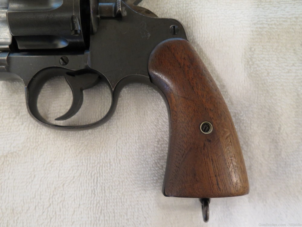 Colt New Service Model of 1917 revolver with 5.5 inch barrel in .45ACP-img-1