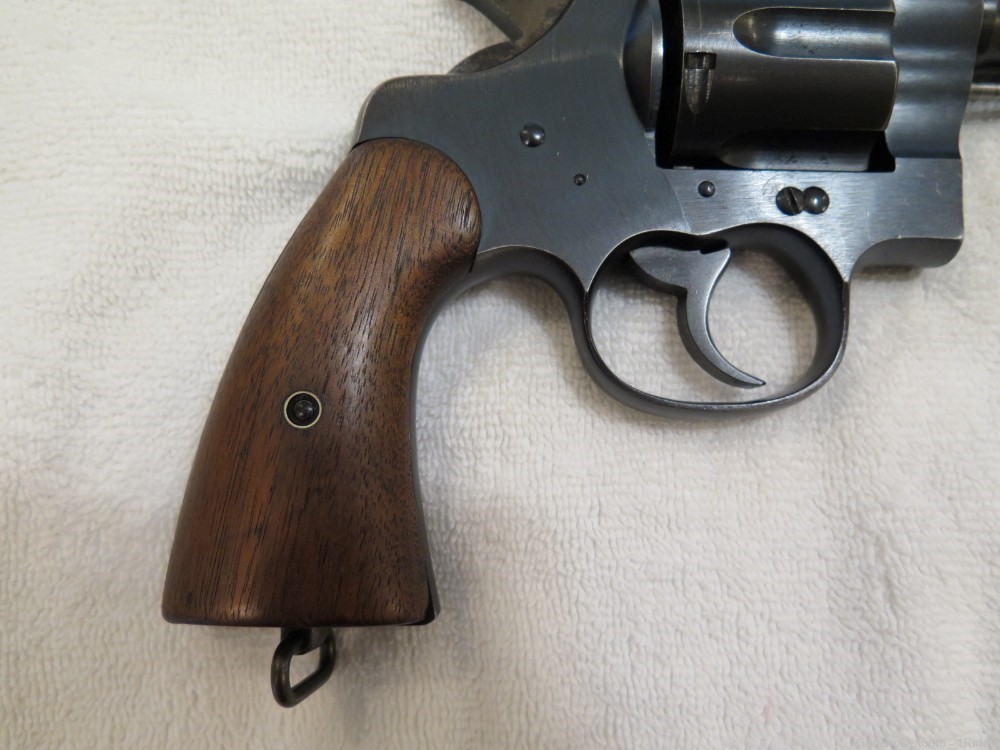 Colt New Service Model of 1917 revolver with 5.5 inch barrel in .45ACP-img-9