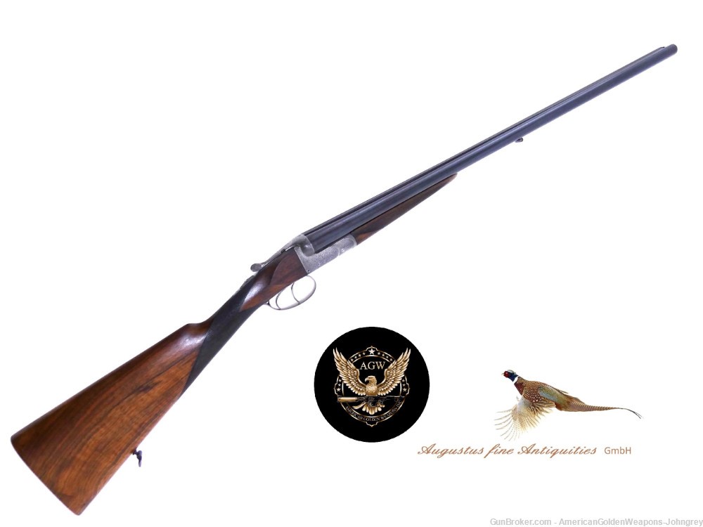 1950's Liege Sporting Gun Ltd. 16GA SxS Shotgun C&R NR Penny Start-img-0