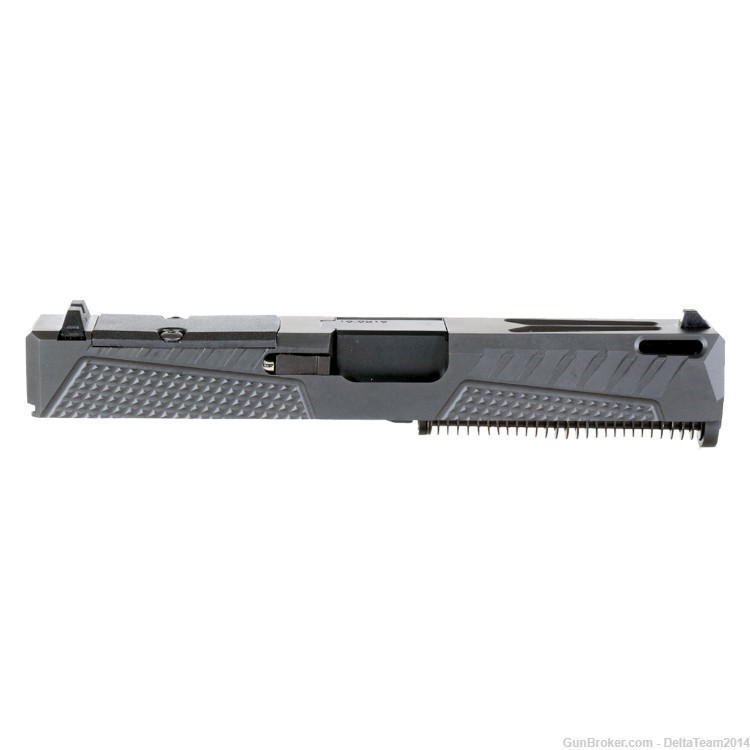 Complete Slide for Glock 19  - Ported Barrel & Lightning Cut RMR Slide-img-1