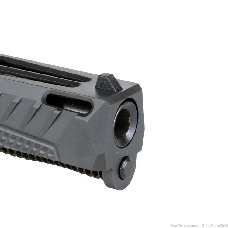 Complete Slide for Glock 19  - Ported Barrel & Lightning Cut RMR Slide-img-3