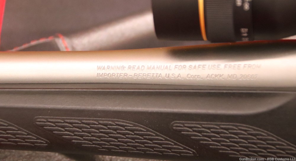 LIKE NEW Tikka T3 Stainless 223 Remington LEFT HANDED LEUPOLD SCOPE Nice!!-img-4