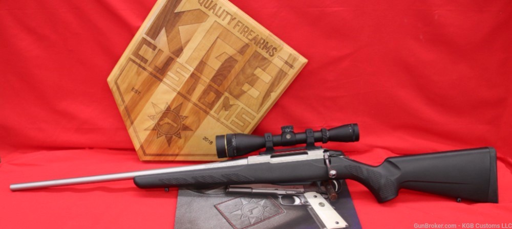 LIKE NEW Tikka T3 Stainless 223 Remington LEFT HANDED LEUPOLD SCOPE Nice!!-img-0