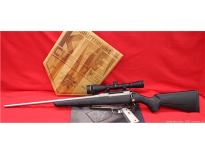 LIKE NEW Tikka T3 Stainless 223 Remington LEFT HANDED LEUPOLD SCOPE Nice!!